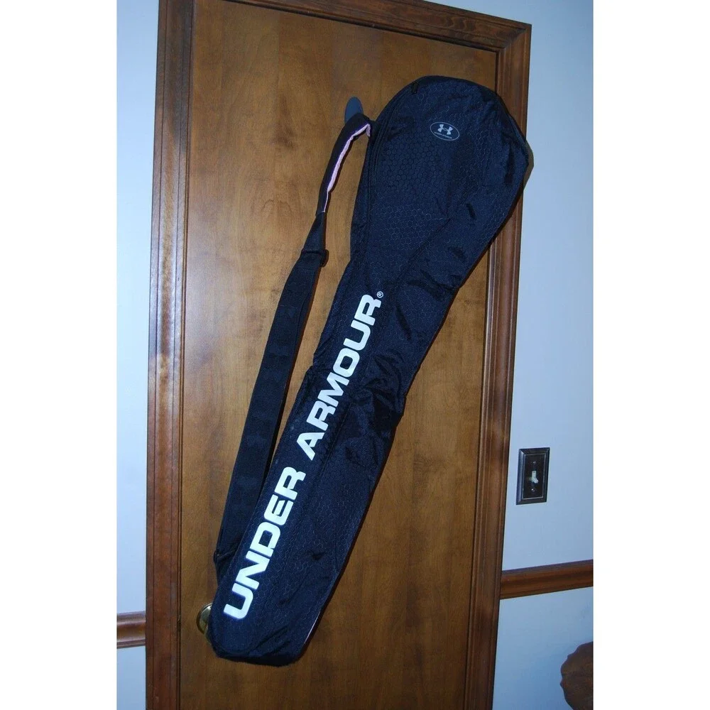 Under Armour Lacrosse Cradle Stick Pink And Black Shoulder Carry Case 42”